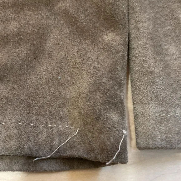 Vintage Brown Suede Pants - Picture 16 of 17